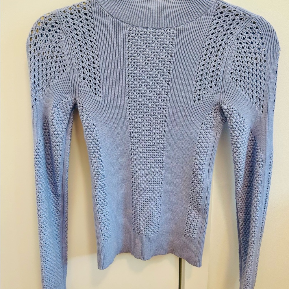 Club Monaco Lavender Cowl Neck Sweater
